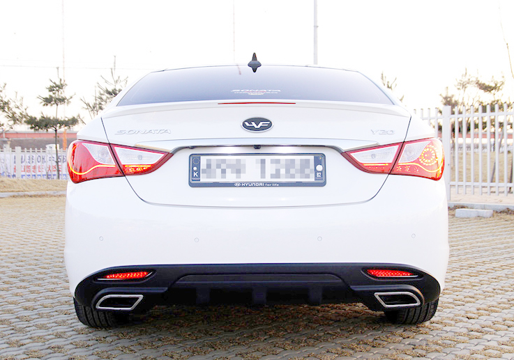 Hyundai 2012 Sonata Rear Diffuser